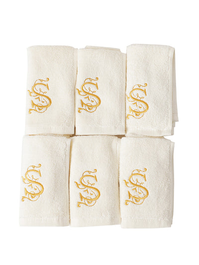 Set of 6: Custom Face Towels - The Lumiere Co