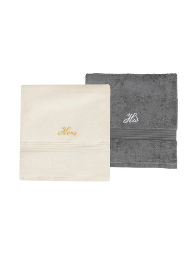His and Hers Towels - The Lumiere Co