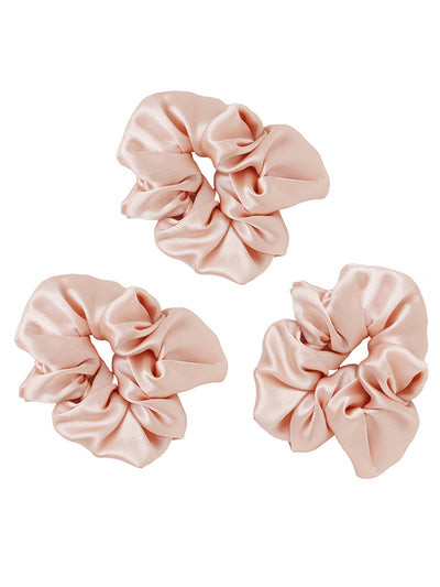 Pack of 3 Silk Scrunchies - The Lumiere Co